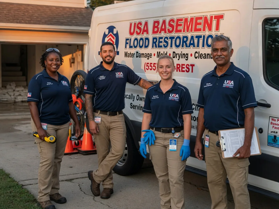 Basement Flood Cleanup company in Perry, LA